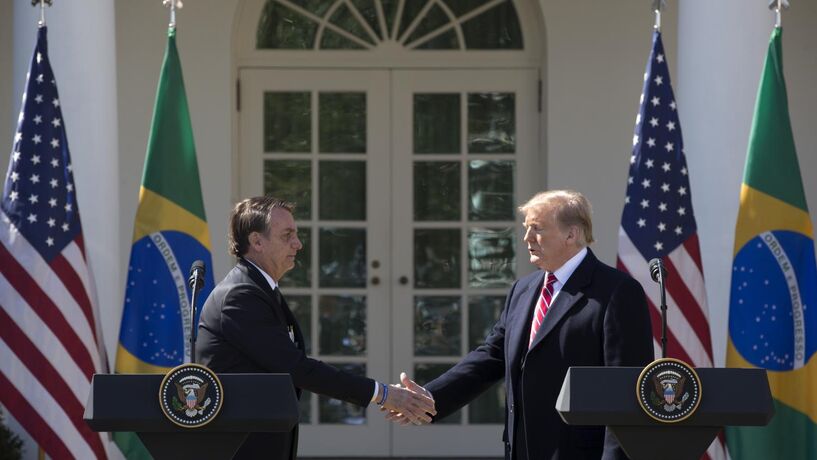 Donald Trump quer Brasil como aliado na NATO
