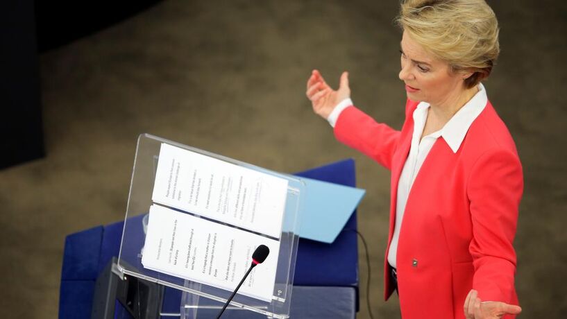 Von der Leyen preocupada com "profundos cortes" previstos no orçamento da UE