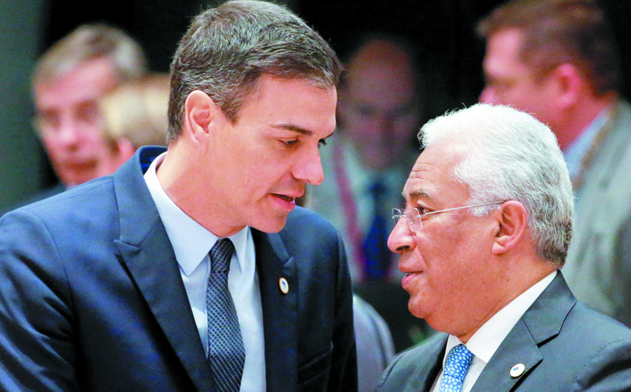 O presidente do governo espanhol e o primeiro-ministro português estão do mesmo lado da barricada.