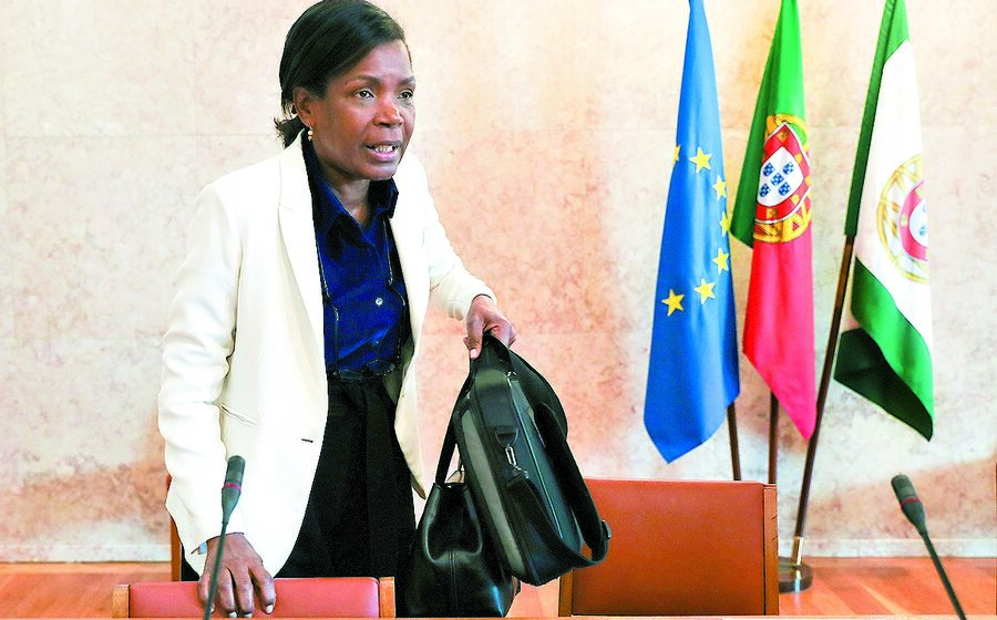 A ministra da Justiça, Francisca Van Dunem, esteve esta terça-feira numa audição no Parlamento.