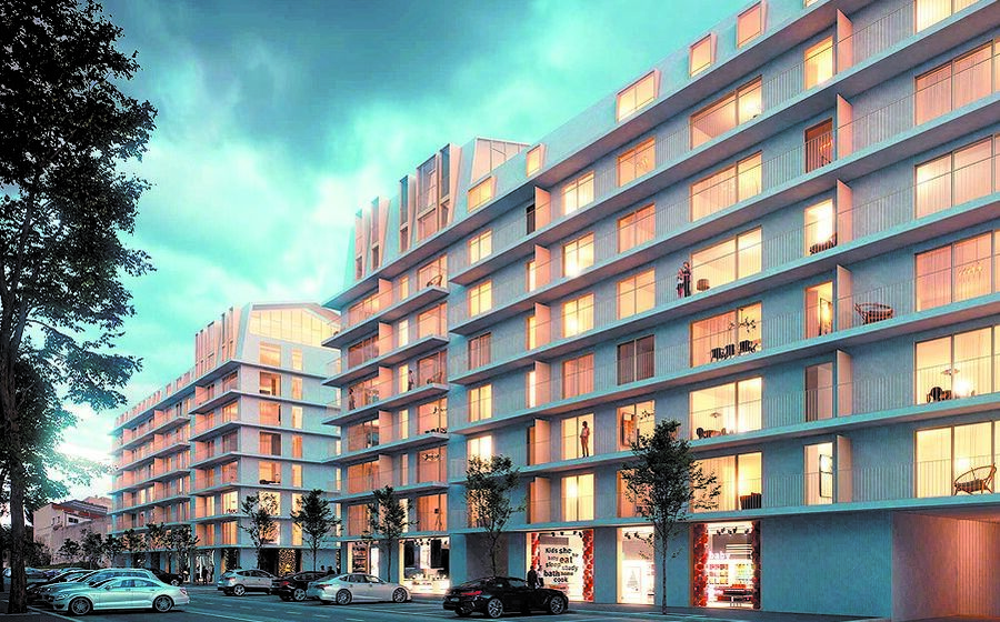O projeto situado nos Olivais contará com 86 apartamentos destinados às famílias portuguesas, diz a Mexto.
