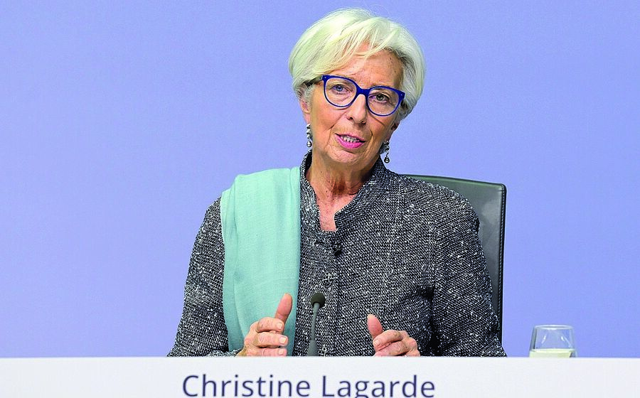 Christine Lagarde, presidente do BCE, garante que a política monetária vai continuar acomodatícia enquanto for necessário.