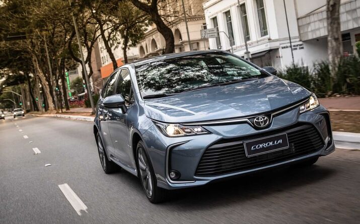 10.º Toyota Corolla