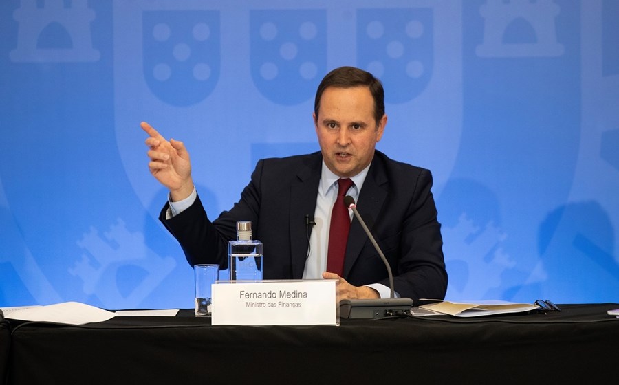 Fernando Medina esteve no fim de semana na reunião do Eurogrupo, onde Bruxelas voltou a apelar à contenção.